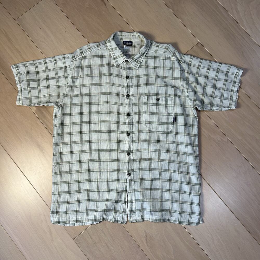 Patagonia A/C Button Up Shirt Short Sleeve Men’s XL